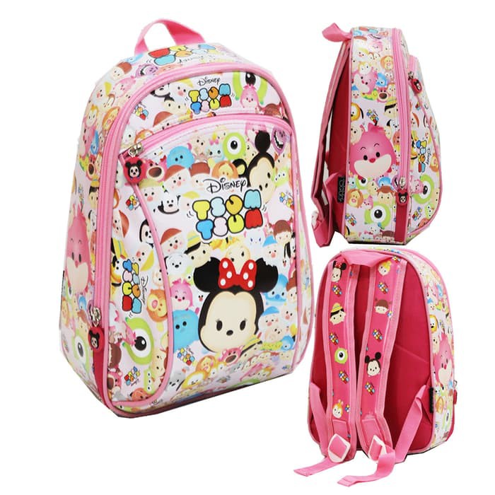 Sale Tas Sekolah Keren Awet Lucu Export Anak Laki Laki Peremp UM344   Pg Tsum Tsum Full Motif - Pi