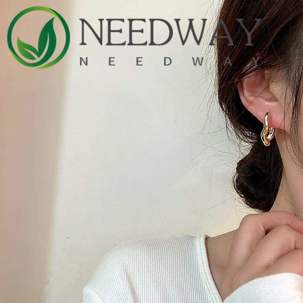 Anting Stud Bahan Tembaga Gaya Punk Untuk Pria Dan Wanita