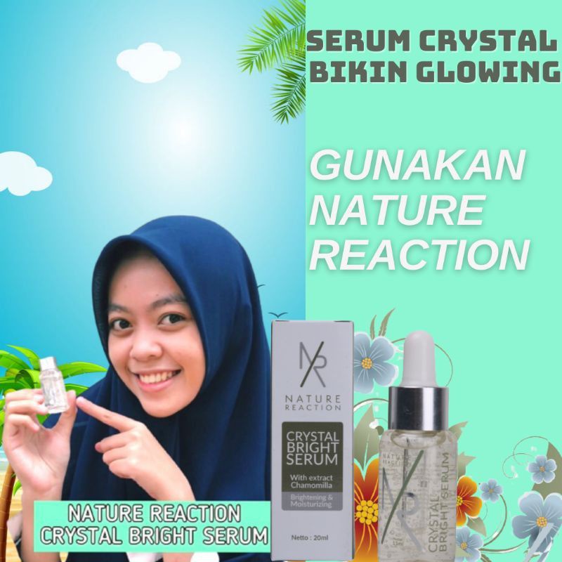 DISKON SERUM NATURE REACTION CRYSTAL BRIGHT SERUM / NATURE REACTION ORI