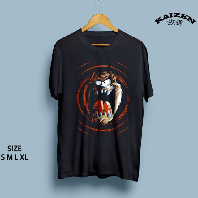 T-SHIRT TAZMANIA/kaos sablon dtf
