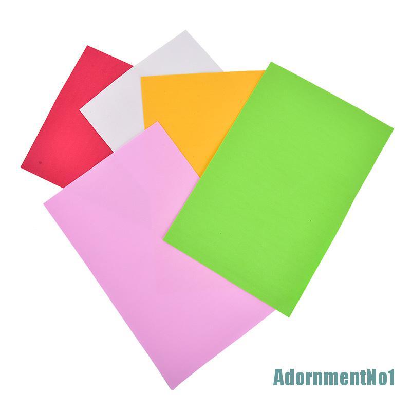 (AdornmentNo1) 10pcs / Pak Kertas Foam EVA Handmade Untuk Kerajinan Tangan Anak