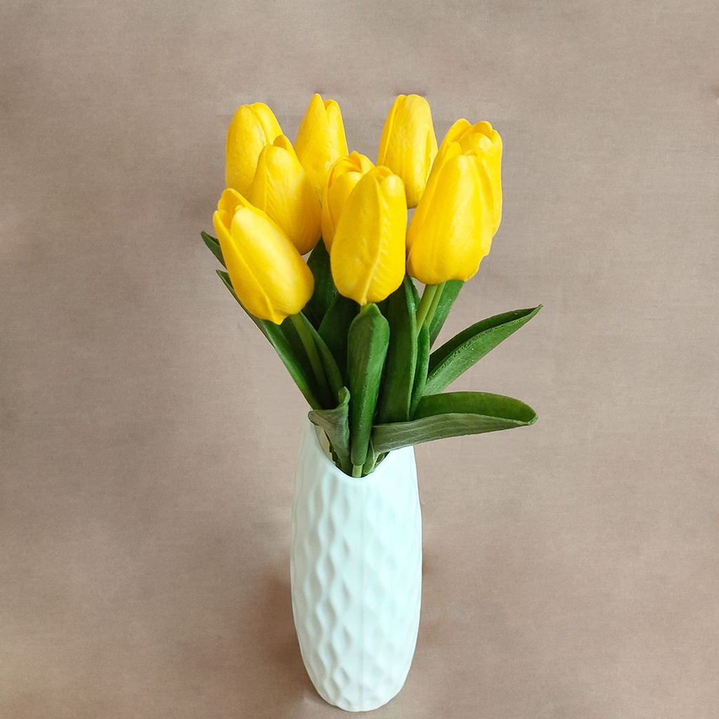 Artificial Flower Real Touch Tulip Bunga Kuncup Latex Plastik Hias Dekorasi