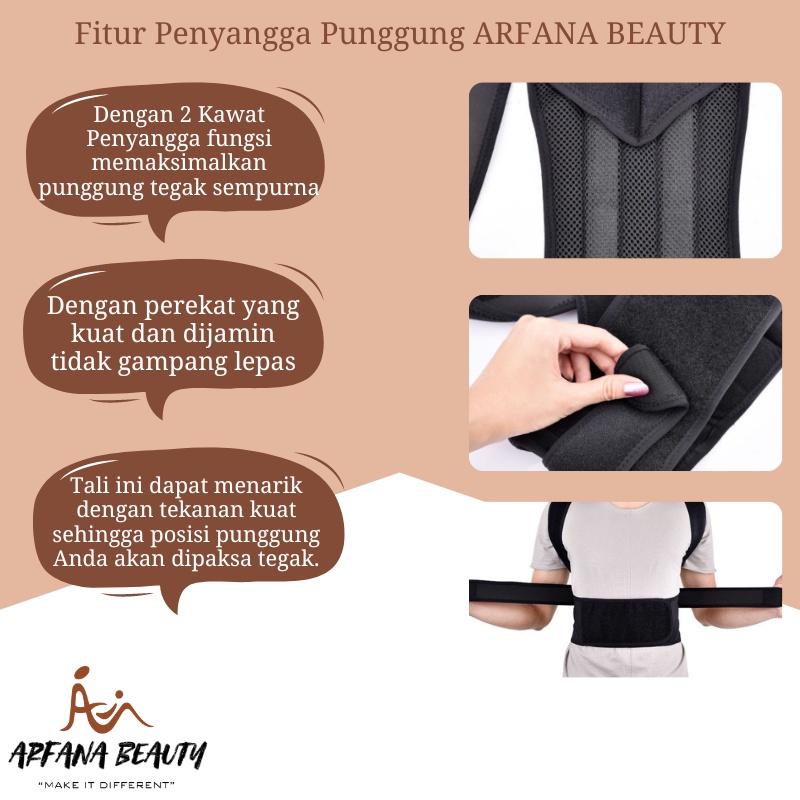 Alat Penegak Punggung Pelurus Badan Pria Wanita Posture Corrector Terapi Syaraf Kejepit Hnp Lumbal Hnp CORRECTOR 2021