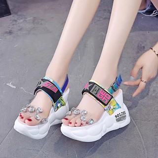 SANDAL WEDGES WANITA SOPHIE MARTIN HITAM NYAMAN EVA SANDAL WEDGES WANITA SOPHIE MARTIN HITAM NYAMAN EVA