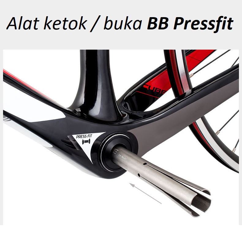 Alat ketok pembuka BB Pressfit remover tool bongkar sepeda