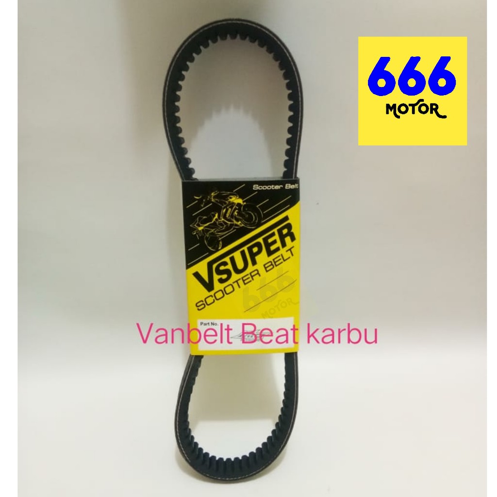 666MOTOR VANBELT BEAT CARBU