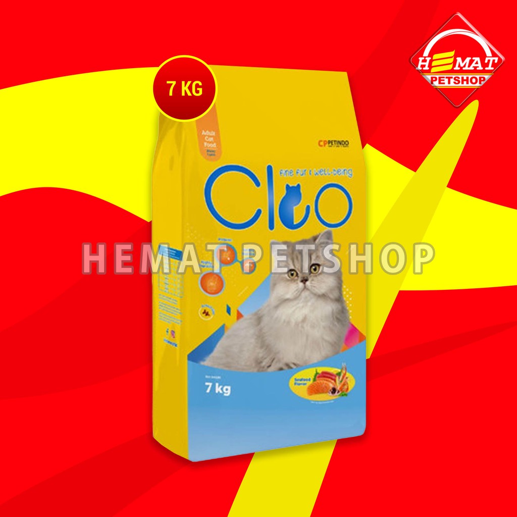 Makanan Kucing dewasa CLEO Seafood 7 kg cat food Adult Dry