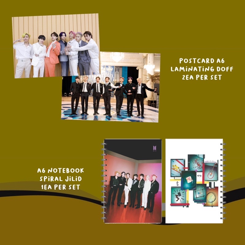 BTS BUTTER FANKIT PACK PAKET LENGKAP BANGTAN