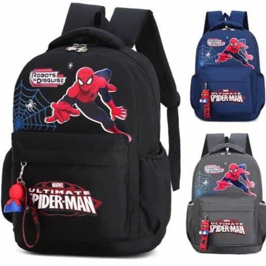 TAS RANSEL ANAK SEKOLAH LUCU KARTUN SPIDERMAN RANSEL ANAK LAKI-LAKI SUPERMAN TAS ANAK TK & SD