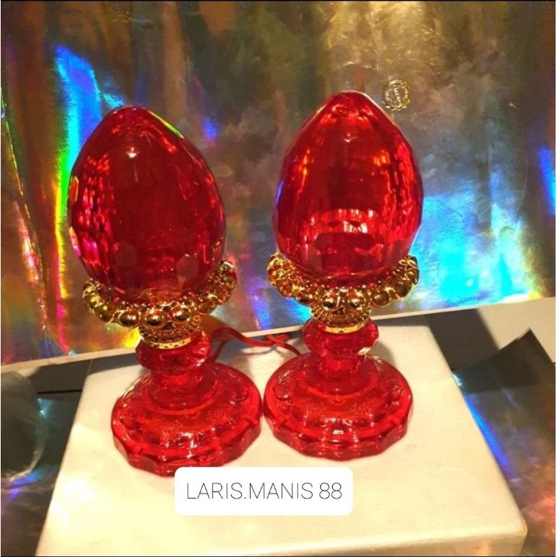 lampu sembahyang altar kristal 7,5 inch led malaysia