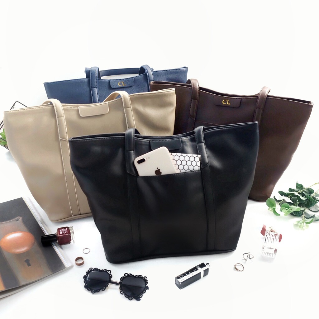 Nonataliashop - Lovie Basic Handbag (Free Inisial 2 Huruf)