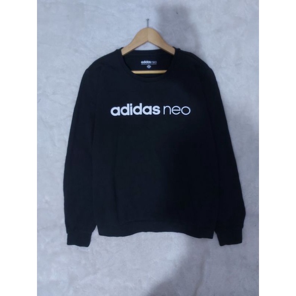 SWEATER CREWNECK PRIA ADIDQS NEO ORIGINAL PRELOVED BEKAS FASHION PRIA