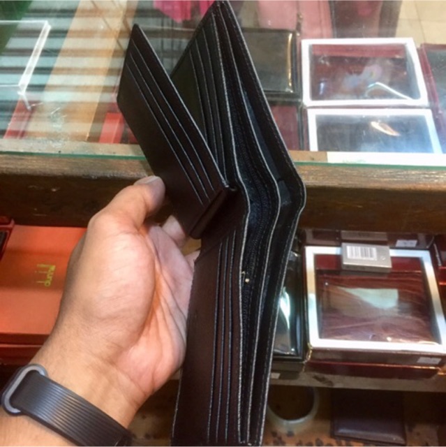 Dompet lipat biasa pria bahan kulit asli berkualitas motif jeruk #dompet #dompetpria #dompetcowok