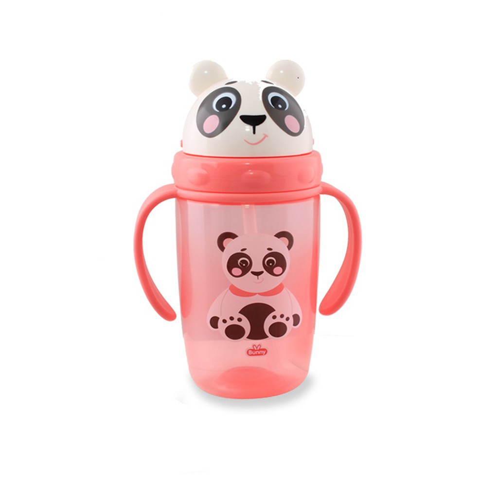 Lusty Bunny ADG-0004 Training Cup Botol Minum Sedotan Anak 360ml