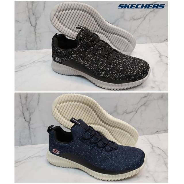 SEPATU SKECHERS PRIA MUZZIN FLEX MEN | Shopee Indonesia