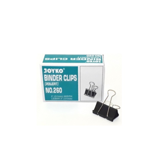 

Joyko Binder Clips No.260 (2"- 51mm)