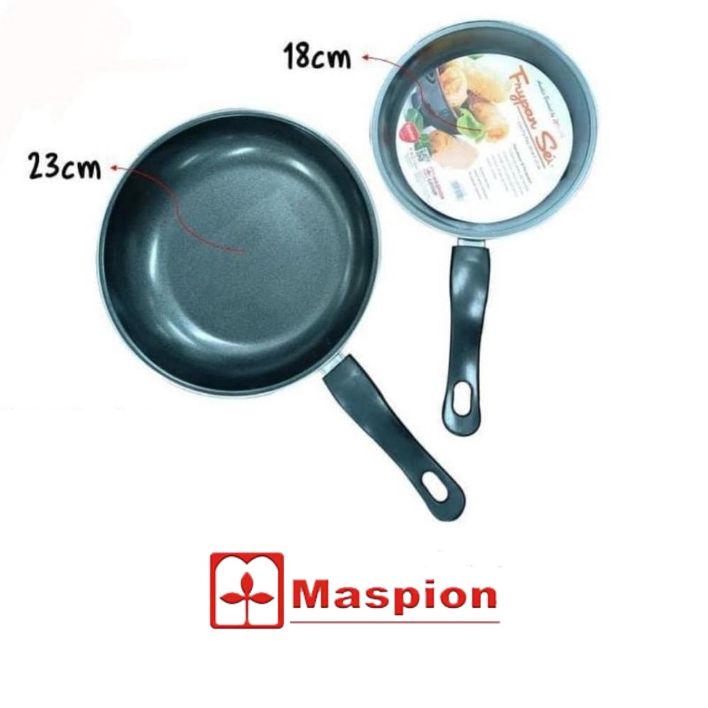 Maspion Teflon Frypan Set 2 in 1