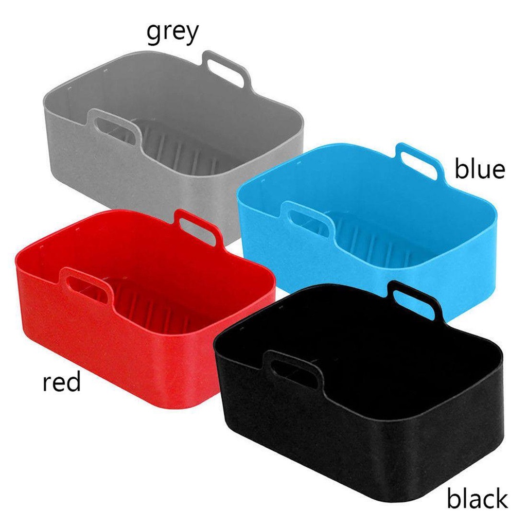 Solighter Silicone Pot Square Tray Cooking Pengganti Baking Basket