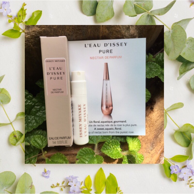 L’eau D’Issey Pure Nectar De Parfum Issey Miyake Vial Parfum Miniature