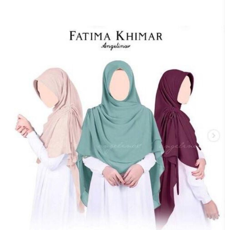 Fatimah Khimar dan Shabira Khimar by Atelier Angelina