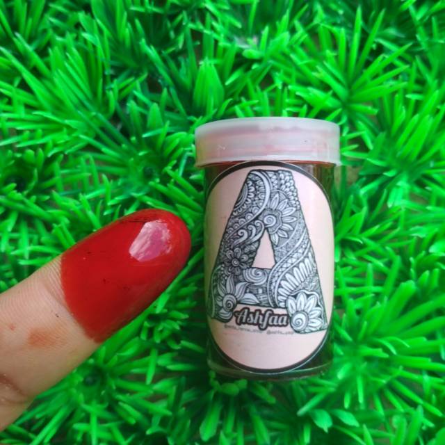 Inai celup henna celup Red Hot chery