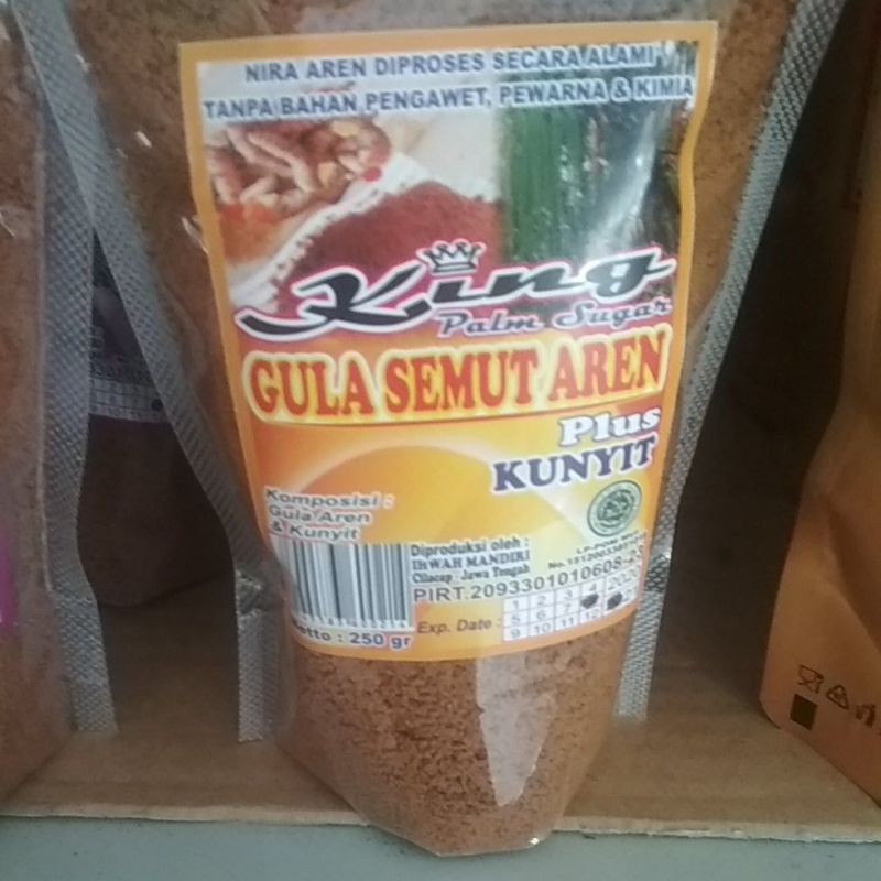 

GULA SEMUT AREN PLUS KUNYIT