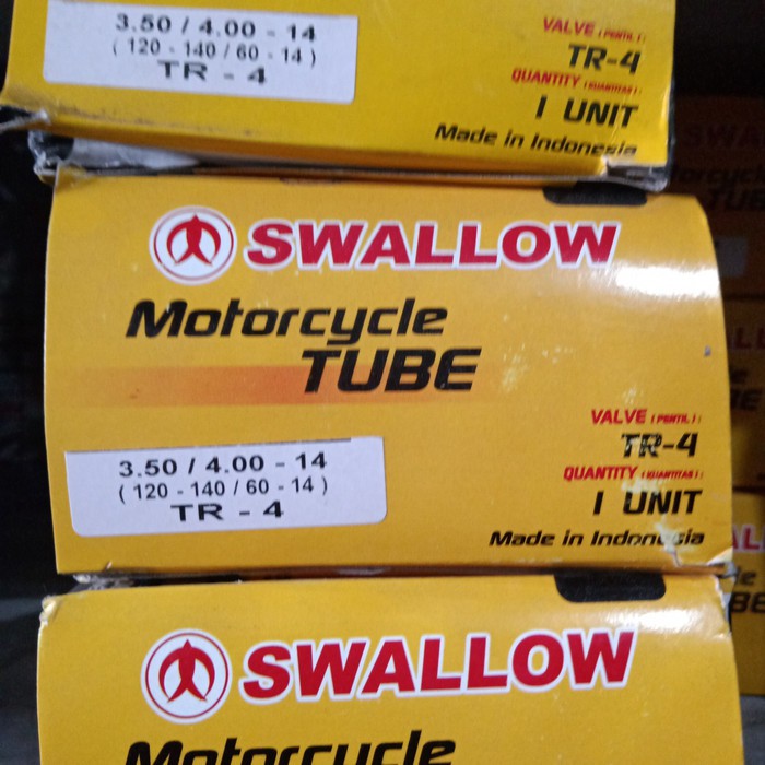 Ban Dalam Swallow 350/400-14, 120/70-14 , 130/70-14 , 140/70-14 ,150/70-14 (Biasanya Untuk PCX/ AERO