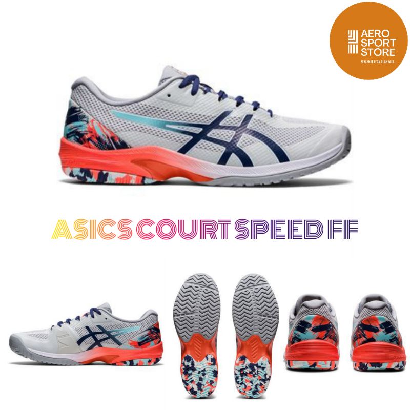 [ SEPATU TENIS LAPANGAN ASICS COURT SPEED FF 2021 ]