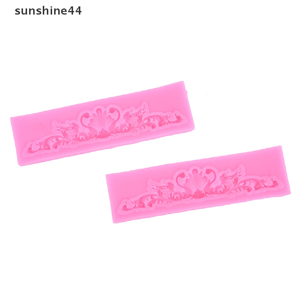 Sunshine 1PC Cetakan Fondant / Cokelat Bentuk Daun Bahan Silikon