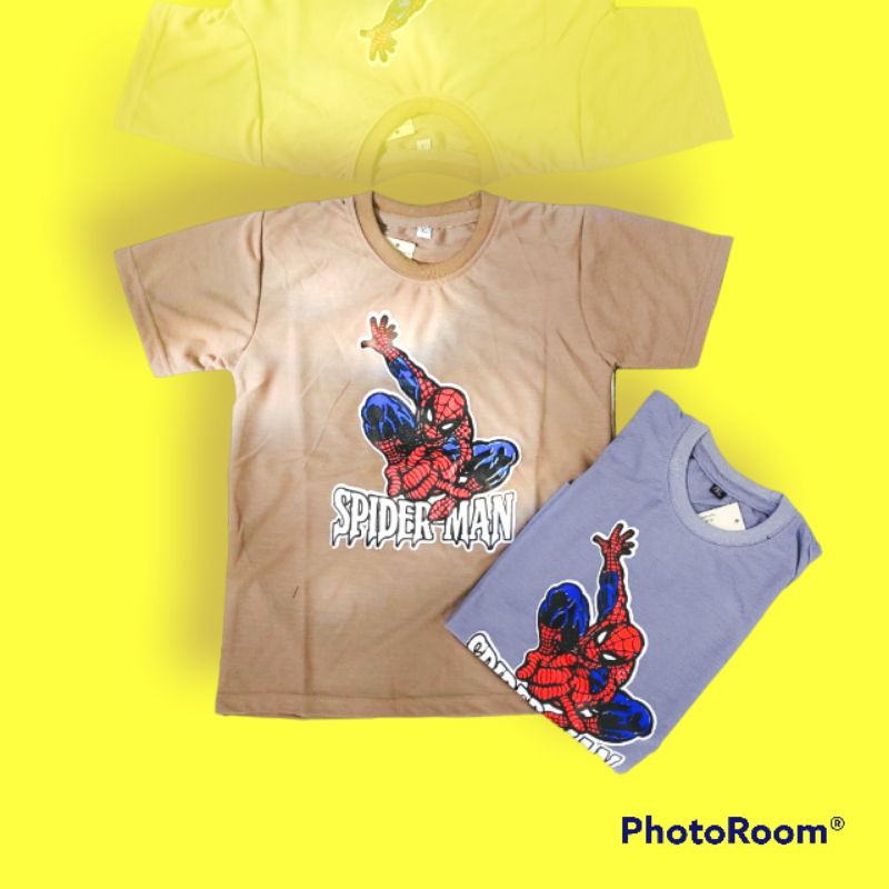 Kaos anak laki-laki dan perempuan murah MOTIF MIXUE usia 1 sampai 11 tahun