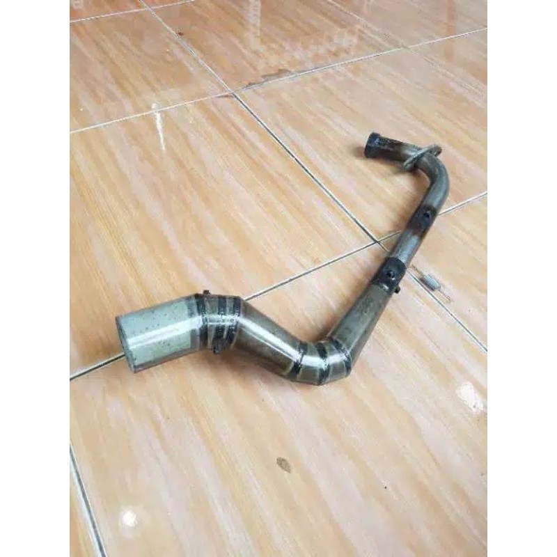 pipa knalpot racing mio sporty - mio smile - mio soul carbu