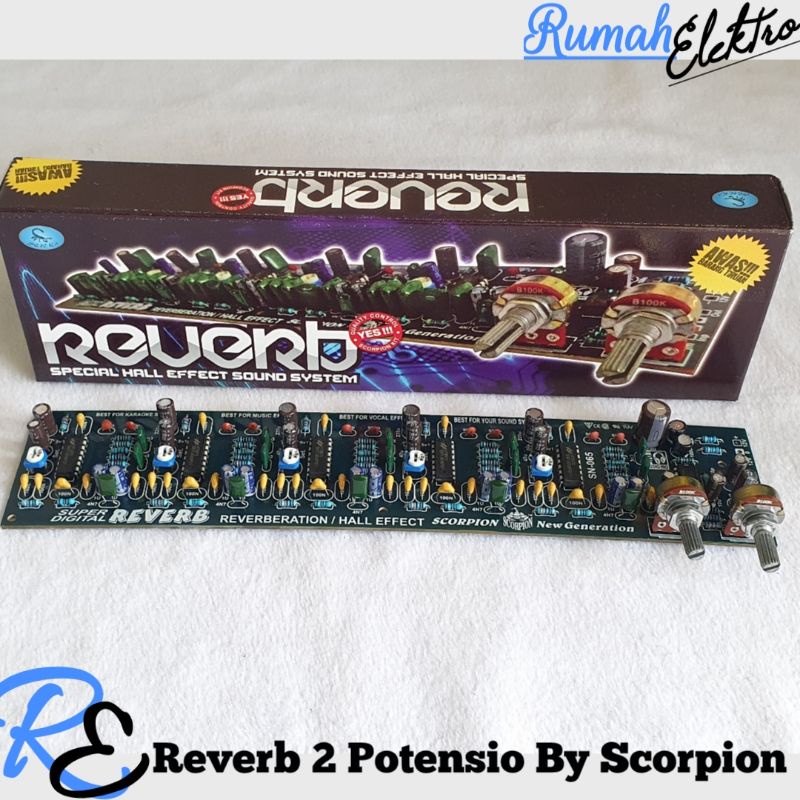 Reverb 5 IC 2 Potensio Special Hall Effect Sound System