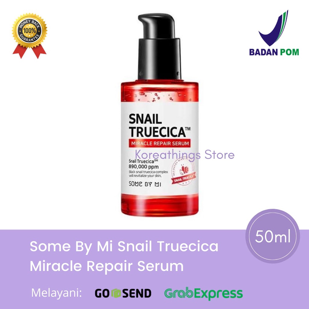 [BPOM] SOMEBYMI Snail Truecica Miracle Repair Serum