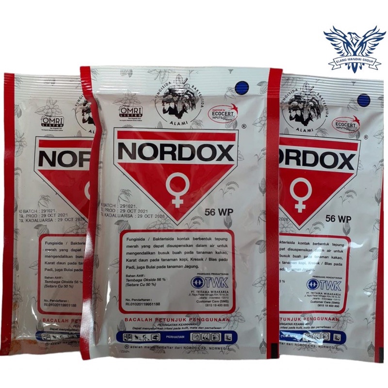 NORDOX 56 WP 100 GRAM FUNGISIDA BAKTERISIDA 100% Original