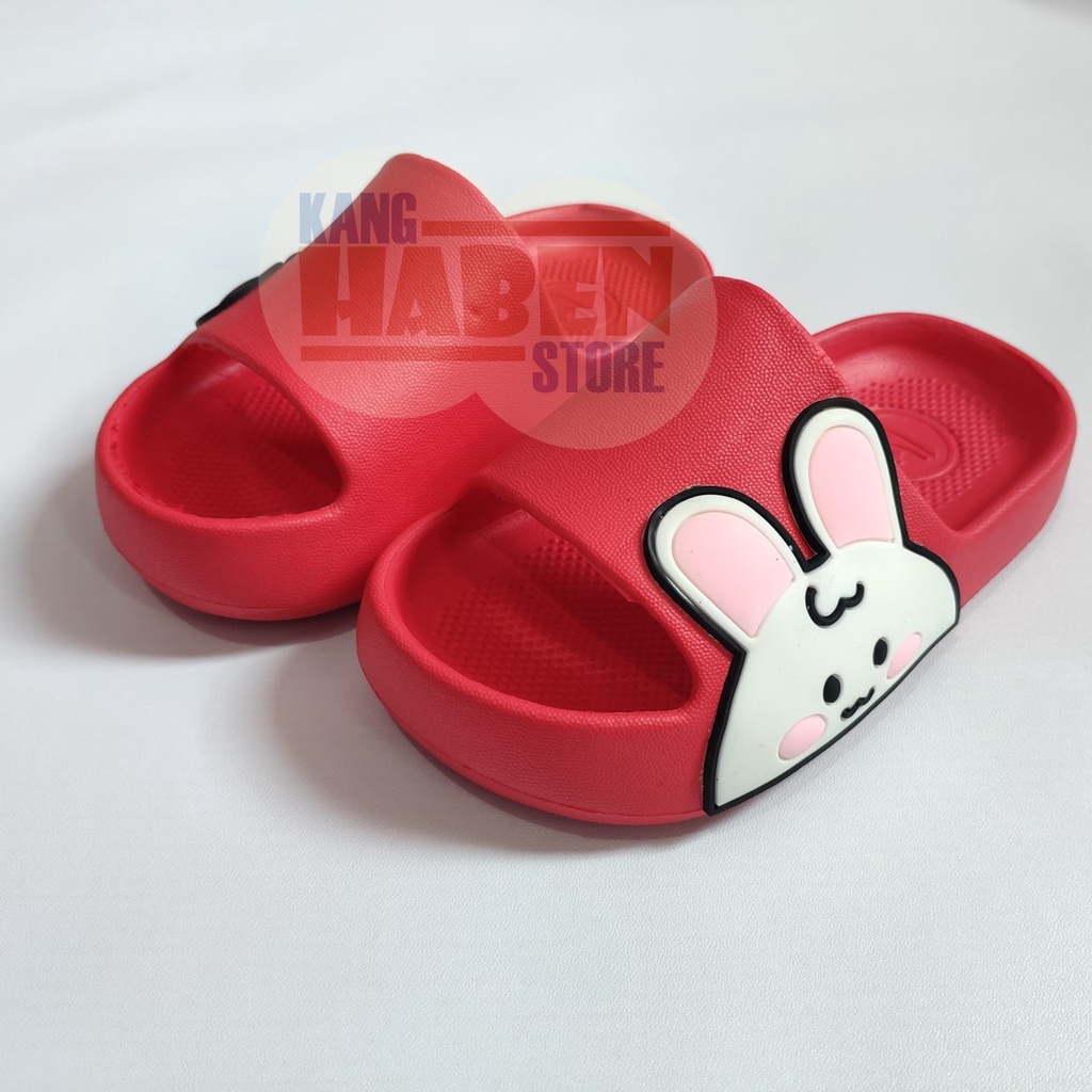 Sandal Anak Balita Bayi Lucu Karakter Kelinci Beruang 2 sampai 5 tahun 386D 24 -29
