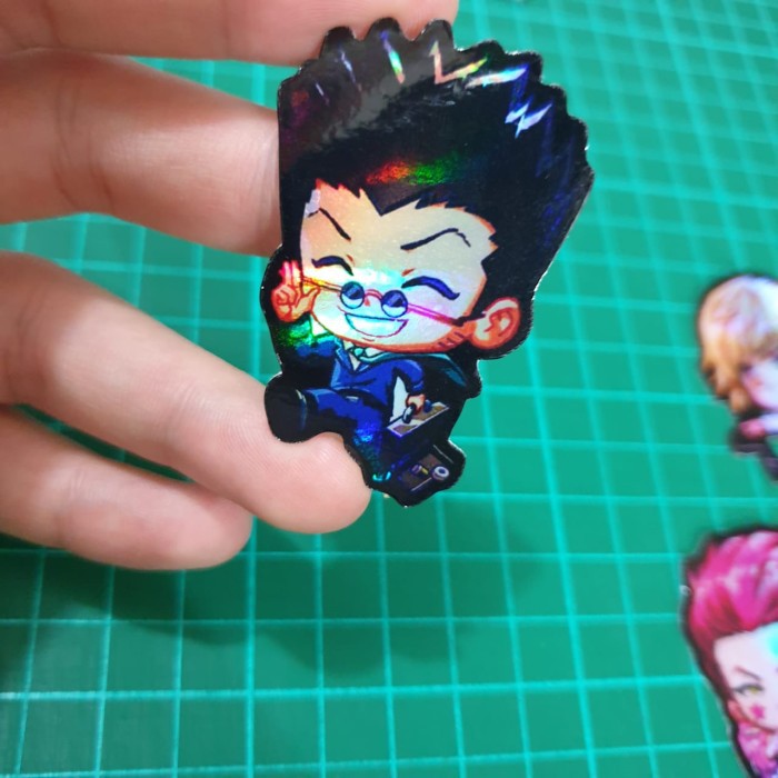 

Sticker Hologram Anime - PSH250 - Hunter x Hunter - Leorio