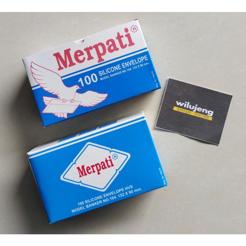 

Amplop Perekat 104 Merpati 70gsm (pak) (280gr)