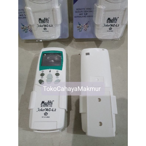 Remot Remote AC LG Joker AC-L2 Original Tanpa Program