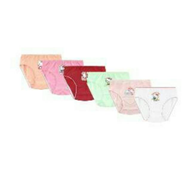 100% KATUN ADEM!! Celana dalam anak perempuan katun cotton underwear baby girl