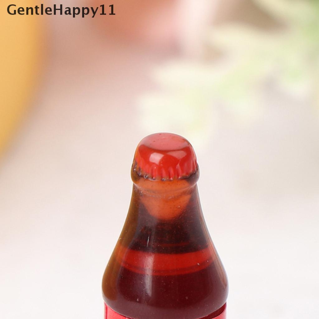 Gentlehappy 4 Pcs Rumah Boneka Miniatur Coke Minuman Soda Air Minum Aksesoris Dapur Mainan