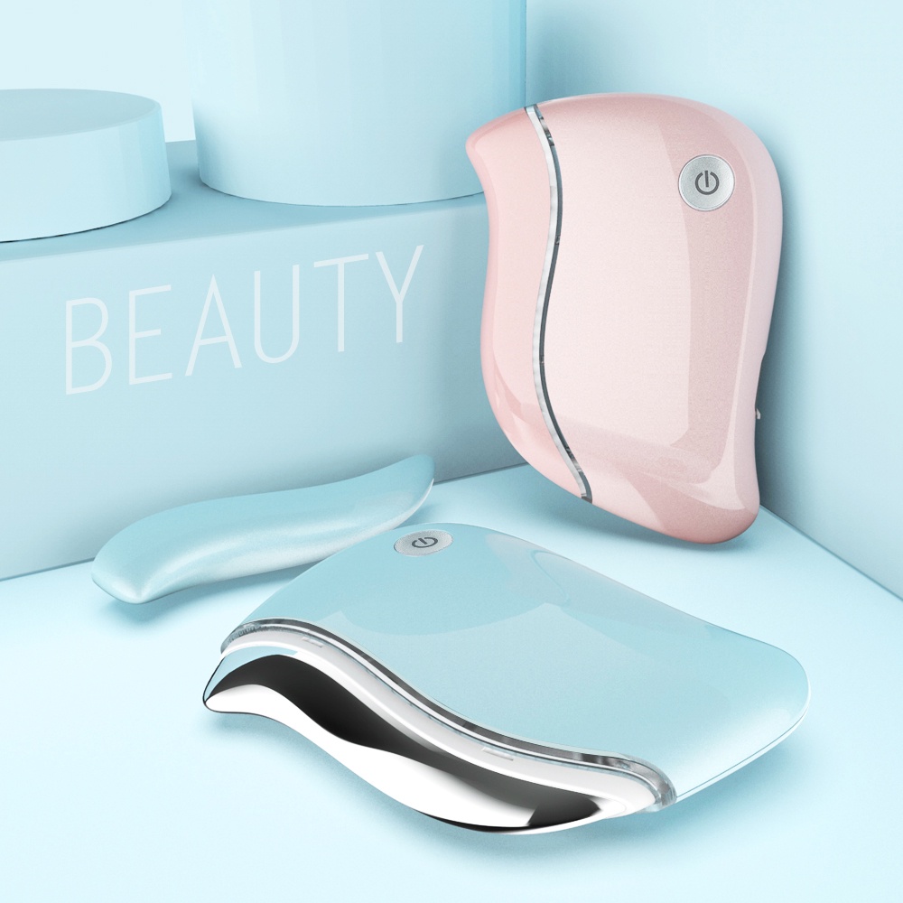 HEATING SCRAPING PLATE BEAUTY REJUVENATION ALAT PERAWATAN WAJAH