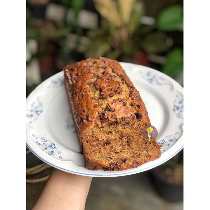 

Banana Cake Banana Bread Chocolate Chips / Almond