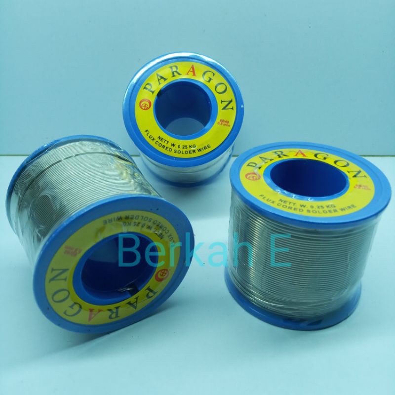 Timah solder Paragon Roll Besar 60/40  0.8mm