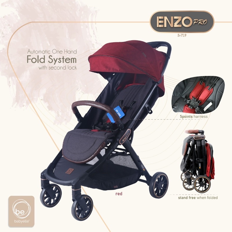BabyElle EZ Switch S 523 RS / Stroller anak 2 arah / Stroller bayi / kereta dorong bayi