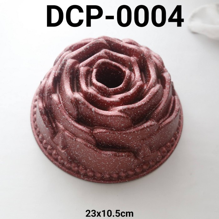 

DCP-0004 LOYANG MARBLE BUNDT PAN ROSE ANTI LENGKET CHIFFON KUE BOLU TERBARU