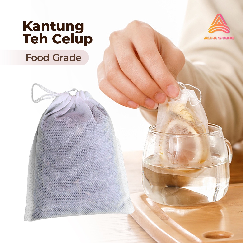 Jual Kantong Teh Celup Kosong Isi Pcs Bahan Food Grade Shopee Indonesia