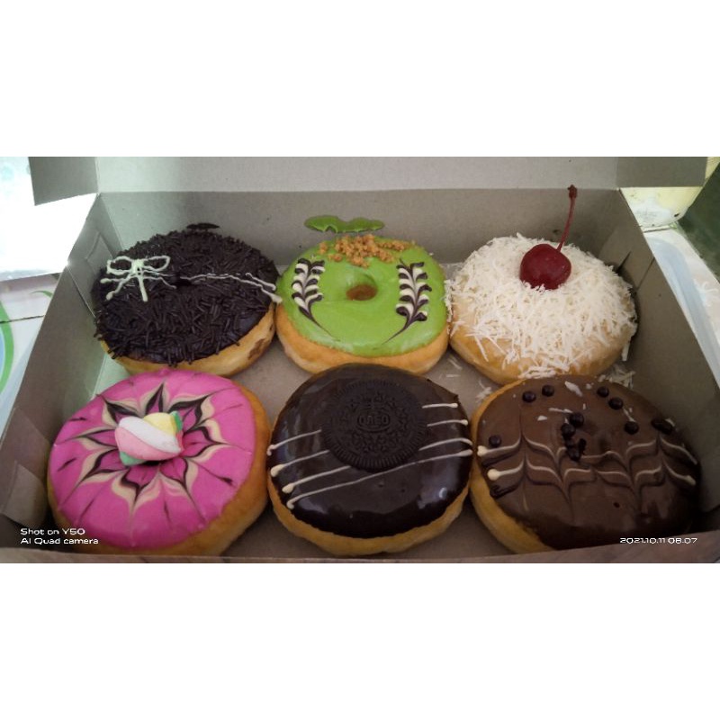 

Donat milky isi 6