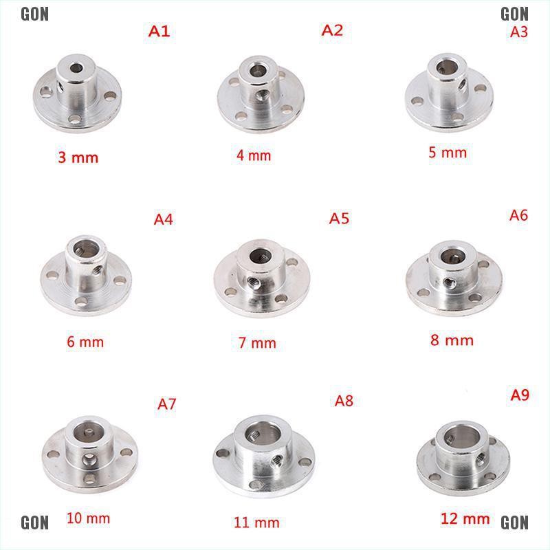 Sambungan Coupler Motor Ukuran 3 / 4 / 5 / 6 / 7 / 8 / 10 / 11 / 12mm