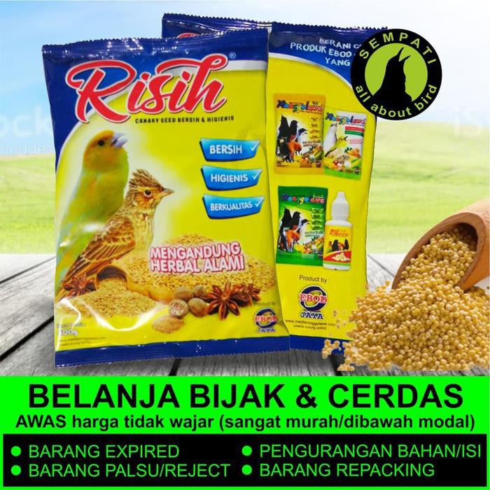 Risih Kenari Ebod Jaya Pakan Burung Kenari Branjangan