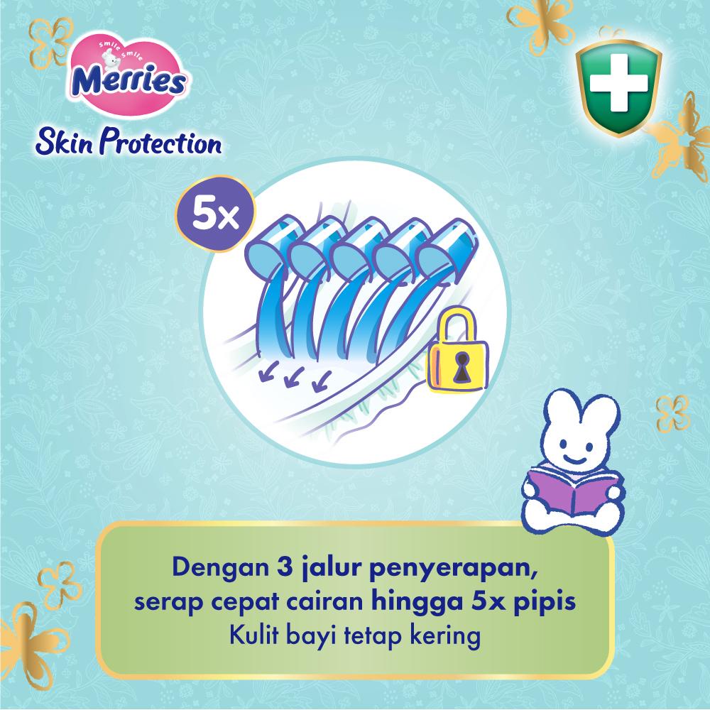 Merries Skin Protection Popok bayi Celana - Perlengkapan Bayi / Diapers Pants